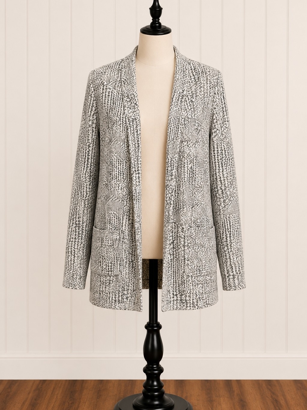 Calvin Klein Open-Front Blazer